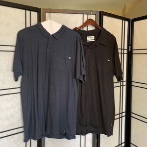 Two Billabong Standard Issue Polo shirts